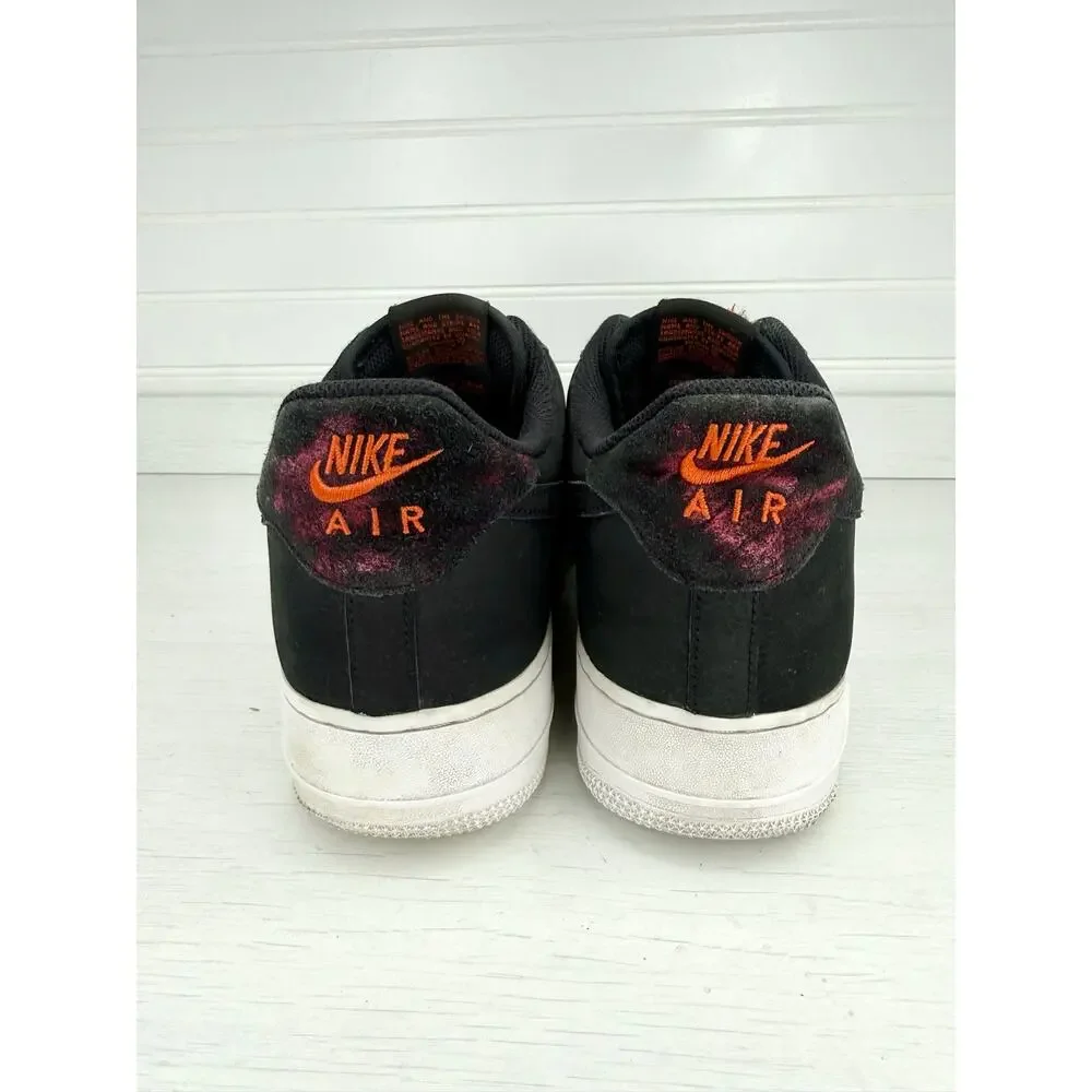 Nike Air Force 1 ‘07 LV8 Low Silver Black Men’s Size 12 Sneakers No Box - Picture 4 of 6